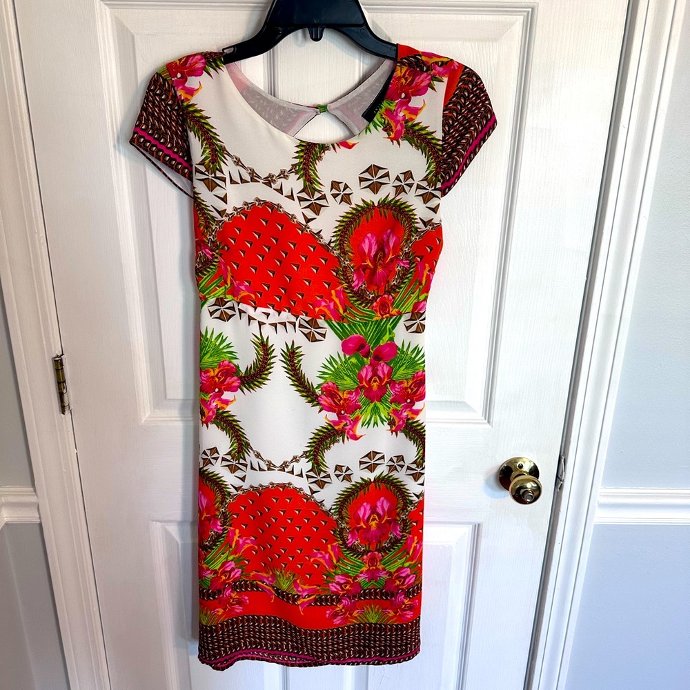 Akira Chicago tropical print dress